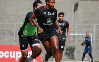 Latihan Madura United sebelum Melanjutkan TC ke Yogyakarta