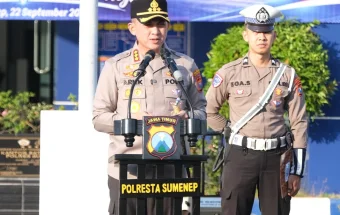 HUT Lantas Ke-71, Kapolresta Sumenep Tekankan Disiplin
