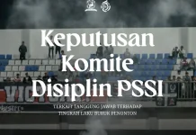 Madura United Terkena Sanksi Denda Puluhan Juta Dari Komdis