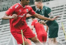 Latihan Timnas Indonesia jelang FIFA Matchday