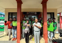 Polantas Menyapa, Tingkatkan Kesadaran Keselamatan Ojol