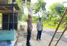 Polisi Sambangi Warga Jaga Keamanan