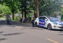 Satlantas Sumenep Patroli Titik Rawan Laka