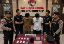 Satresnarkoba Sumenep Bongkar Peredaran Sabu