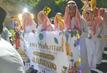 Pawai Muharram SMPIT Al Hidayah Semarakkan Gema Muharram 1448 Hijriyah