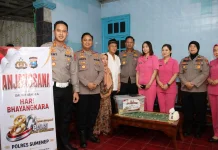 Polres Sumenep Gelar Anjangsana Sebagai Rangkaian Peringati Hari Bhayangkara