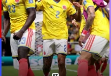 Klasemen sementara Grup K, Kolombia Lolos dan Portugal Menang Besar