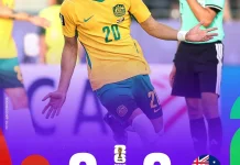 Klasemen Akhir Grup D, Amerika Serikat dan Australia Melaju ke 32 Besar