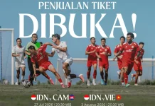 Tiket pertandingan AFF Timnas Indonesia Mulai Dijual