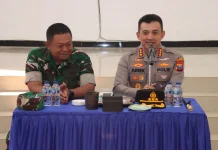 Polresta Sumenep dan Kodim Perkuat Koordinasi