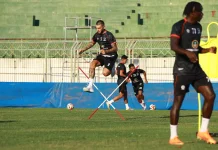 Latihan Perdana Madura United di Bangkalan