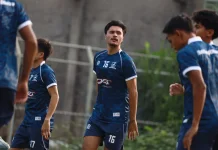 Latihan Hari Kedua Madura United Bersama Ze Gomes di Bangkalan