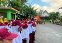 Satlantas Polresta Sumenep Gelar Polisi Sahabat Anak di SDN Kolor 2