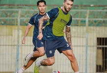 Game Internal Madura United dalam Latihan Persiapan