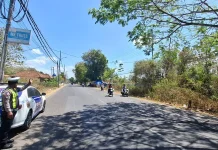 Patroli Satlantas Polresta Sumenep Pantau Jalur Rawan Laka