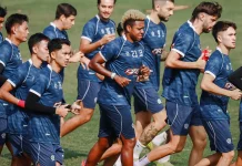 Sesi Latihan Madura United usai Hadapi Java United