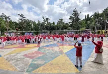 Guru PAUD Kecamatan Kota Semarakkan HUT ke-81 RI