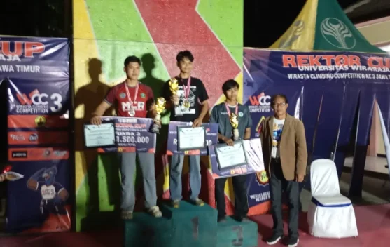 Penutupan Wirasta Climbing Competition Universitas Wiraraja