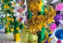 Warna-warni Telur Hias Perayaan 260 Tahun Sungailiat