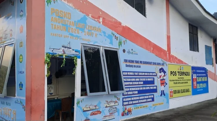 KUPP Tahuna Lakukan Antisipasi Lonjakan Penumpang Pasca Lebaran