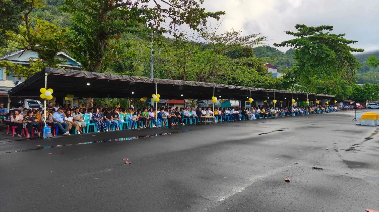 Ibadah Paskah GMIST Imanuel Tahuna di Alam Terbuka