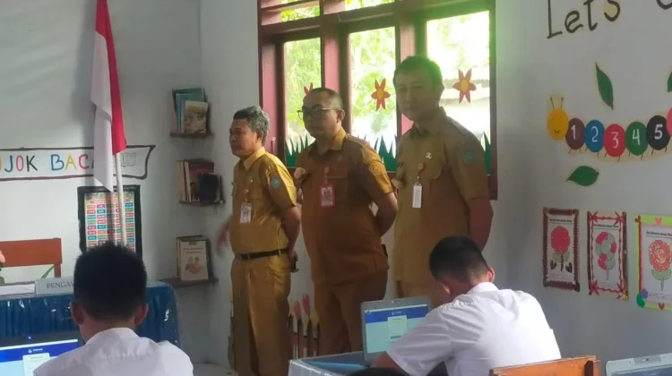 Wakil Bupati Sangihe Buka Pelaksanaan TKA di SDN 2 Tahuna