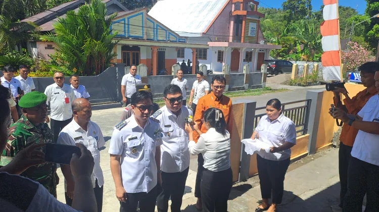 Bupati Sangihe Canangkan Desa Pokol Sebagai Desa Cantik