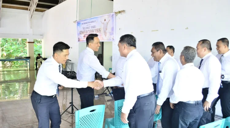 GMIST Imanuel Tahuna Rayakan Kenaikan Tuhan Yesus di Pantai Pananuareng