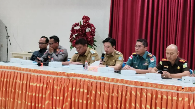 Bupati Sangihe Pimpin Rapat Mitigasi Bencana