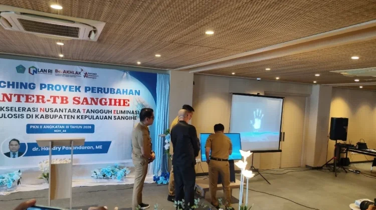 Bupati Sangihe Resmi Melaunching Proyek Perubahan Senter TB