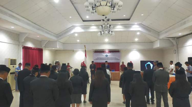 Bupati Sangihe Resmi Melantik 16 Pejabat di Lingkup Pemkab Sangihe