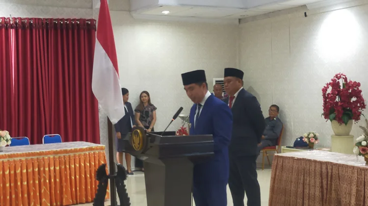 Bupati Sangihe Resmi Melantik 16 Pejabat di Lingkup Pemkab Sangihe