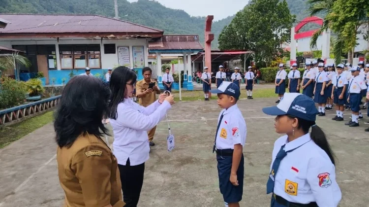 BNN Sangihe Hadir di MPLS SMPN 4, Tanamkan Kesadaran Bahaya Narkoba pada Siswa