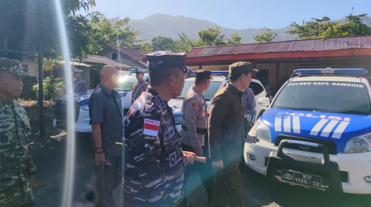 Polres Kepulauan Sangihe Gelar Apel Gelar Pasukan Tanggap Bencana Dampak Elnino