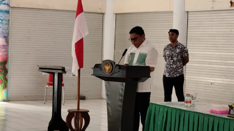 Pemda Sangihe Gelar Upacara Pendidikan Pelatihan Calon Paskibraka 2026