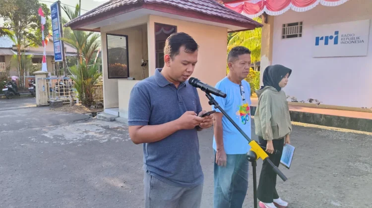 Kepala RRI Tahuna Buka Peringatan Hari Radio Ke-81