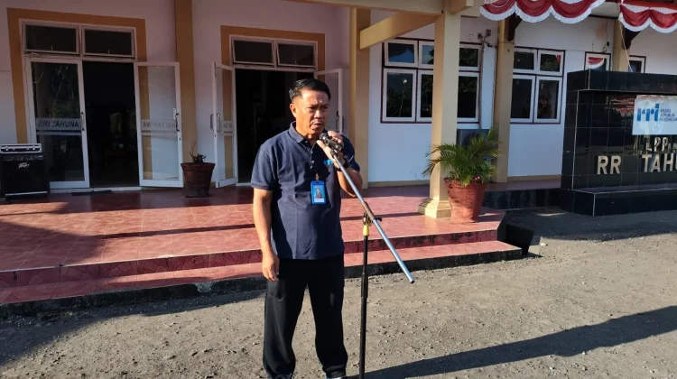Kepala RRI Tahuna Buka Peringatan Hari Radio Ke-81
