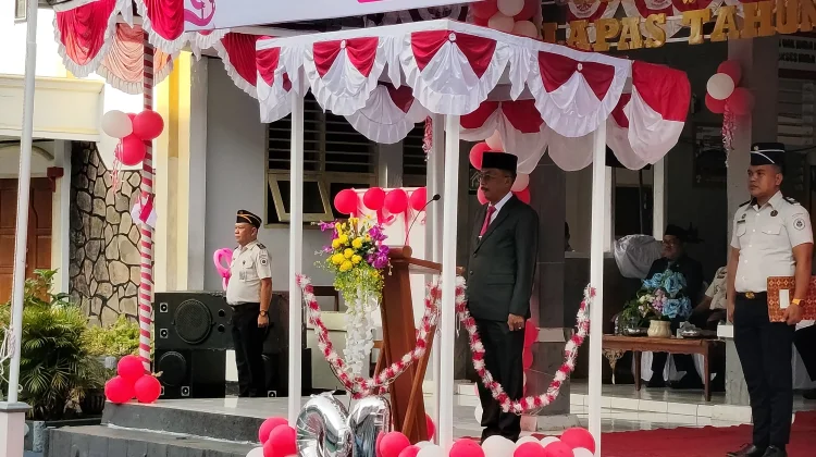 82 WBP Terima Remisi pada Upacara HUT RI ke- 81