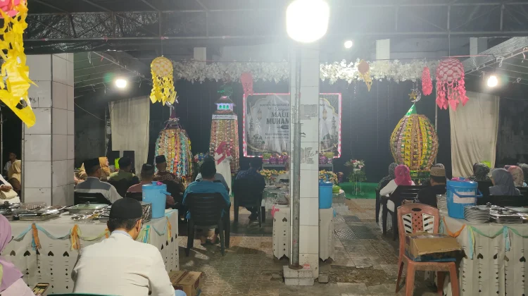 Keluarga Iloheluma di Sangihe Gelar Tradisi Walima Peringati Maulid Nabi