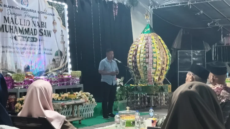 Keluarga Iloheluma di Sangihe Gelar Tradisi Walima Peringati Maulid Nabi