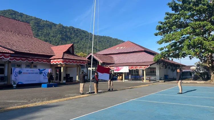 RRI Tahuna Gelar Upacara Peringatan Hari Radio Ke-81