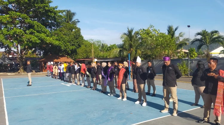 RRI Tahuna Gelar Upacara Peringatan Hari Radio Ke-81