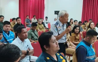 Bupati Sangihe Pimpin Rapat Mitigasi Bencana