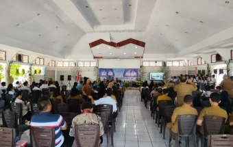 Plt Sekda Sangihe Buka MKKS Se - Sulut