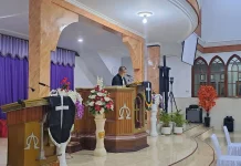 Peringatan Jumat Agung, Jemaat Kendagu Ruata Gelar Ibadah dan Perjamuan
