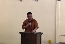 Wabub Sangihe Serakan Bantuan Bencana di Kecamatan Tabukan Utara