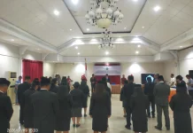Bupati Sangihe Resmi Melantik 16 Pejabat di Lingkup Pemkab Sangihe