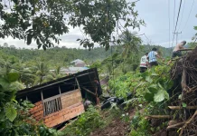 Longsor Terjang Kampung Lesabe I Manalu, Akses Warga Terganggu