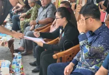 Kejaksaan Negeri Sangihe Gelar Pemusnahan Barang Bukti Tindak Pidana