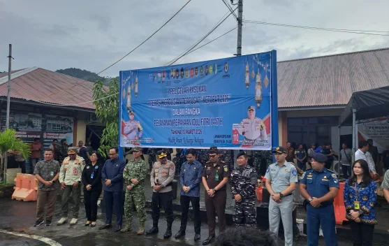 Polres Sangihe Musnakan Barang Bukti Minuman Keras dan Obat-Obatan